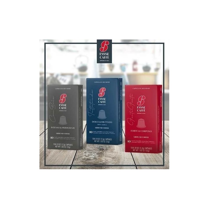 ForteForte by Essse | Cápsulas café italiano | Compatibles Nespresso©| Esecafe