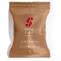 Nocciolino en un café con sabor a avellana. Sin gluten. Cápsulas café italiano | Cápsulas café espresso | Esecafe