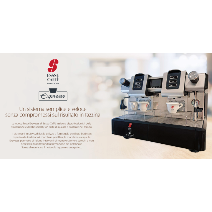Cafetera Essse Caffe Express | espresso italiano para profesionales | esecafe