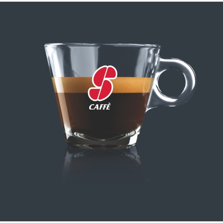 taza S CAFFÈ de cristal (6 unidades)