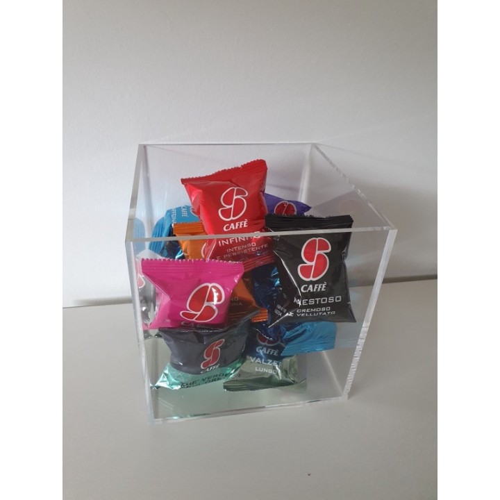 Caja Metacrilato 15x15x15 sin tapa