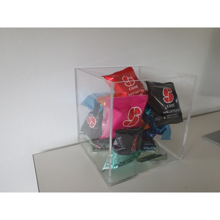 Caja Metacrilato 15x15x15 sin tapa