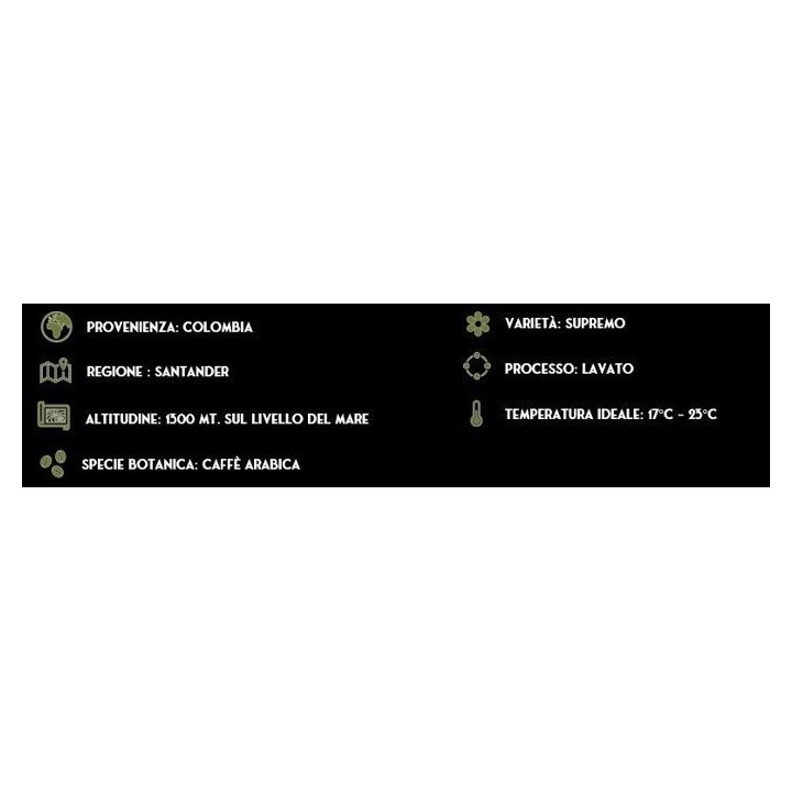 Colombia Supremo| Cápsulas café italiano | Cápsulas café espresso | Esecafe